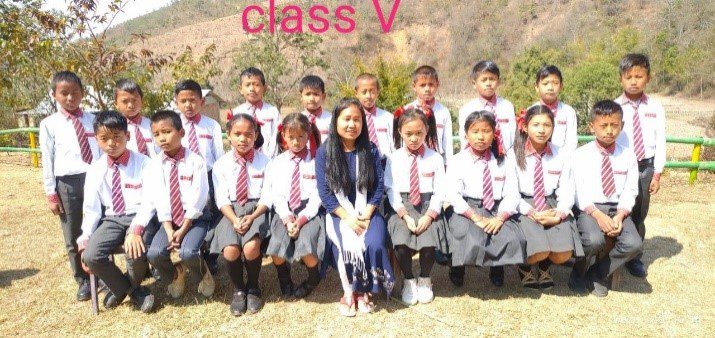 A group of students posing for a picture.